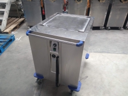 Heated basket stacker Blanco